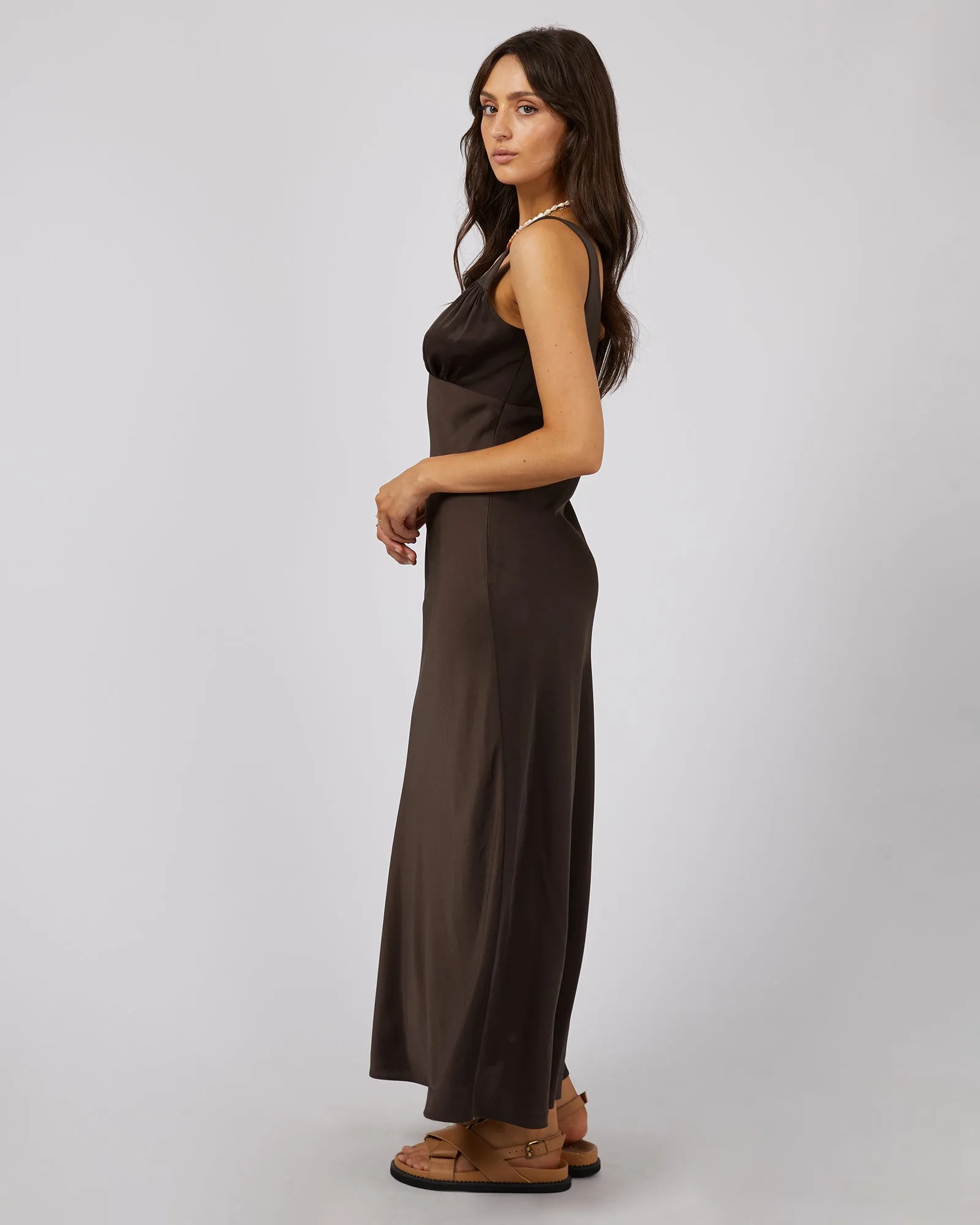 All About Eve Aire Maxi Dress Brown