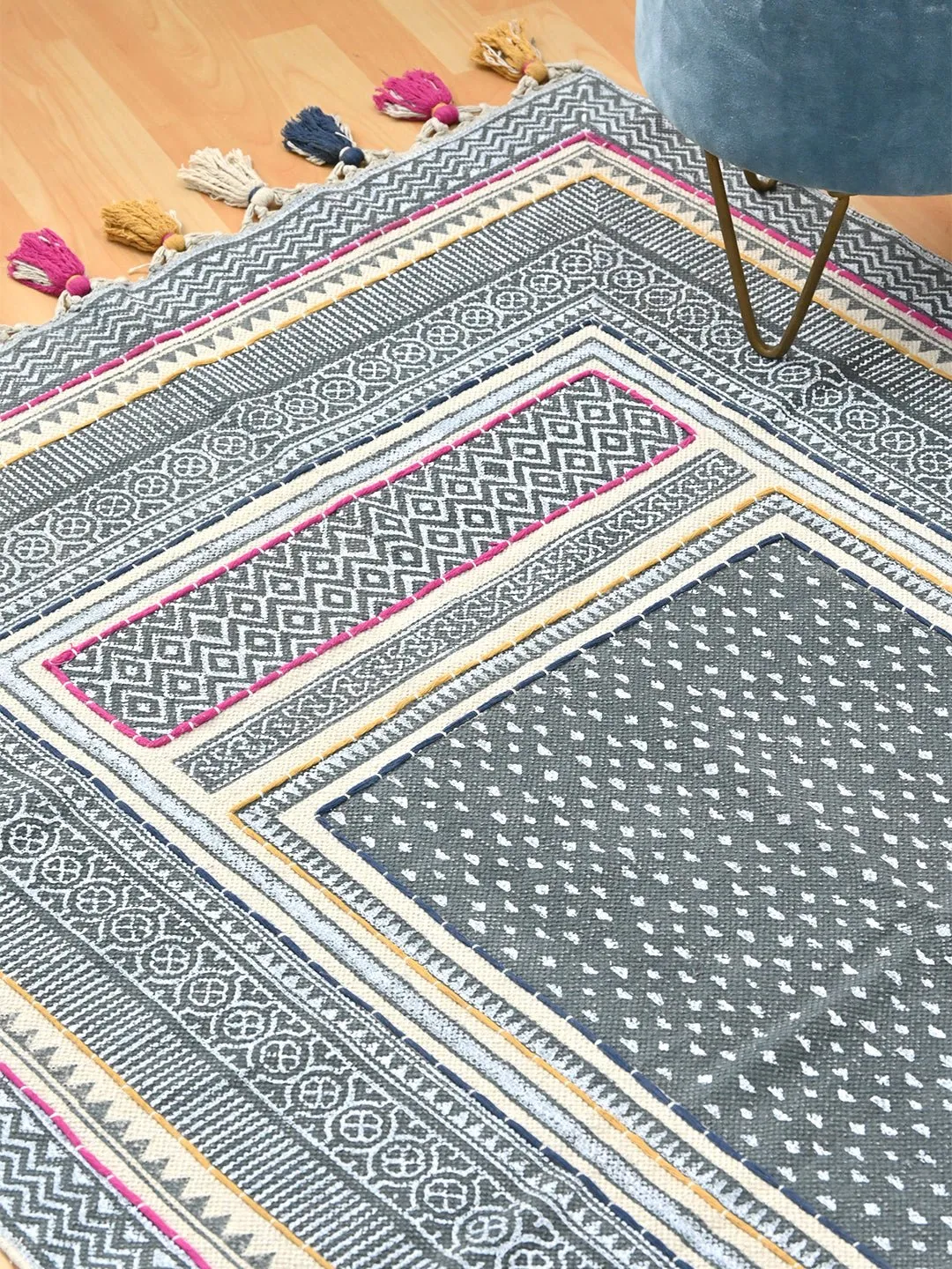 AVRIL - BLOCK PRINT RUG