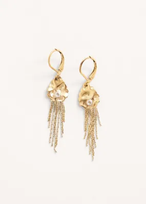 FRANCES TASSEL DROP EARRINGS - GOLD